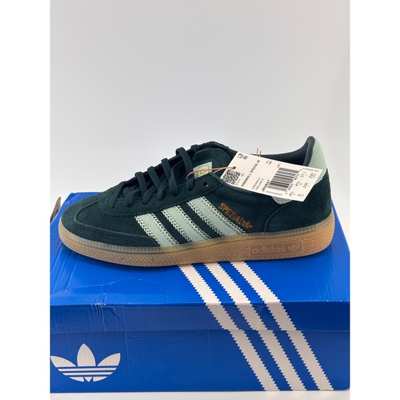 adidas Shoes - Adidas Handball Spezial W Womens 6 Green Ash Gum JR0847 New Suede Retro Sneakers